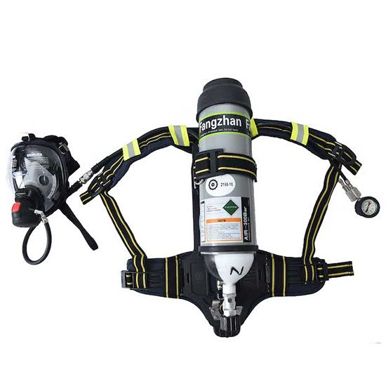Bình khí thở (Mặt nạ và Bình dưỡng khí) SCBA 6.8/30 - Vỏ bình sợi cacbon composite