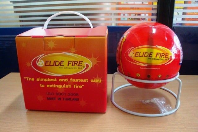 Bóng Cứu Hỏa Elide Fire Chính Hãng (Quả cầu chữa cháy tự động)