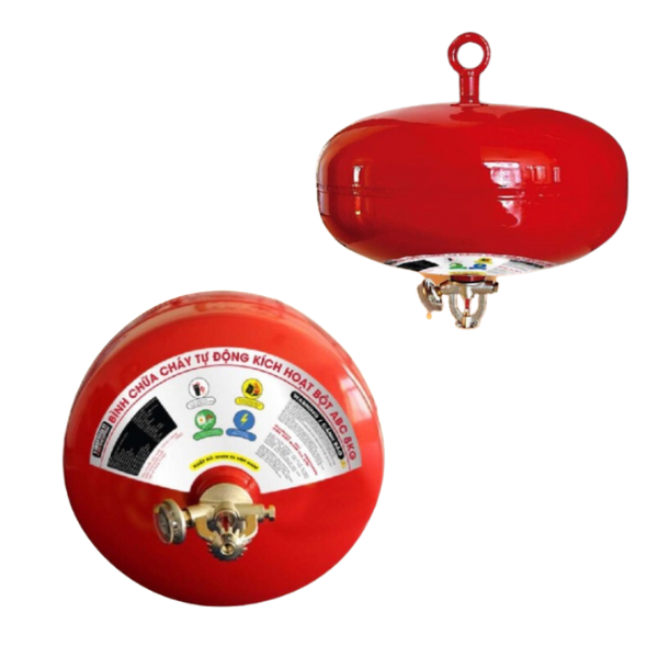Bình chữa cháy Tomoken bột ABC 8kg tự động kích hoạt TMK-VJ-ABC/AUTO 8KG