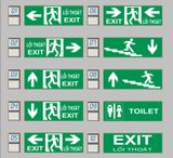 Đèn Exit lối thoát KenTom KT-120, Đèn lối thoát KenTom gắn tường 2 mặt