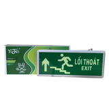 Đèn EXIT YiFei 2 mặt + Tem Kiểm định