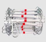 Thang dây nhôm và thép chống gỉ, chống trượt, chống cháy thoát hiểm nhà cao tầng