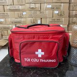 Túi sơ cấp cứu, túi cứu thương chuyên dụng, túi y tế loại A,B,C đủ loại (Màu đỏ)