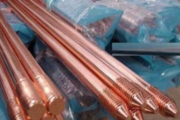 Cộc tiếp địa chống sét D16, dài 2.4 mét