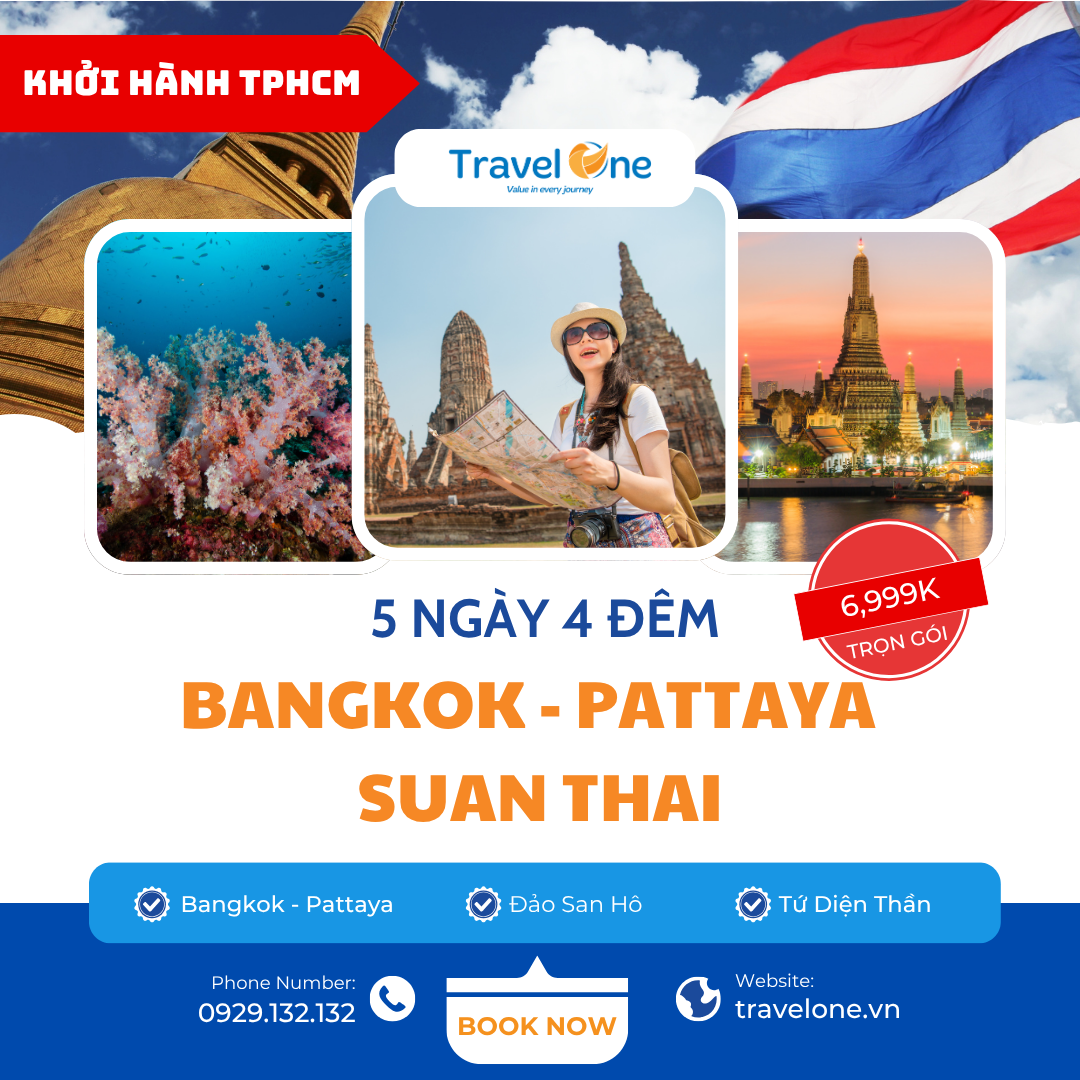 BANGKOK - PATTAYA – SUAN THAI