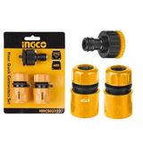 Bộ 3 đầu nối nhanh ống nước, máy xịt rửa INGCO HHCS03122