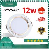  Đèn LED âm trần đổi màu 12w / Ø110mm Rạng Đông - Downlight AT10L ( đế dày) 