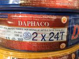 dây điện đôi 2x32T . 2x24T, 2x30T DAFACO - bán mét