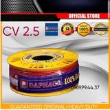 Dây cáp điện CV 2.5 DAFACO (bán theo mét) - dây đơn
