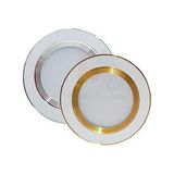  Đèn LED âm trần đổi màu viền vàng và bạc MPE  - downlight 7w,9w,12w 