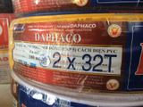 dây điện đôi 2x32T . 2x24T, 2x30T DAFACO - bán mét