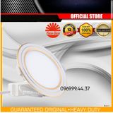 Đèn LED âm trần mỏng đổi màu D90/7w -D110/ 9w - D135/12w PT05 rạng đông