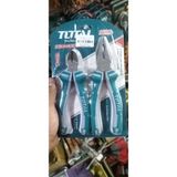 Bộ 2 kềm 6" - 7" Total THT1K0201, gồm 1 kềm cắt 6" và kềm răng 7"