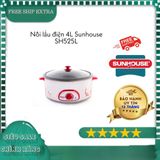 Nồi lẩu điện 4L Sunhouse SH525L - Chính hãng