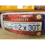 dây điện đôi 2x32T . 2x24T, 2x30T DAFACO - bán mét