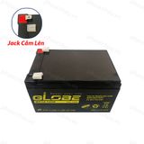Bình acquy Khô Globe WP12-12 12V12AH, ( dùng cho loa kéo, bình phun thuốc, ups, xe đạp điện....)