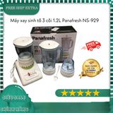  Máy xay sinh tố 3 cối 1.2L Panafresh NS-929 