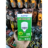  Bóng led trụ , Bóng đèn LED BULB trụ 15W MPE LBA-15T - thân nhôm , ánh sáng trắng 