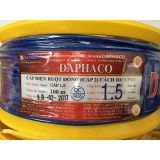  Dây cáp điện CV 1.5 DAFACO ( bán theo mét) - dây đơn 