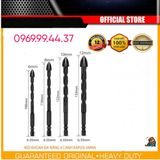 Mũi khoan đa năng 6mm, 8mm KAPUSI , mũi khoan 4 cạnh đuôi lục giác