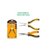  Kềm gắp mũi kim mini 4.5"/115mm INGCO HMNNP08115 