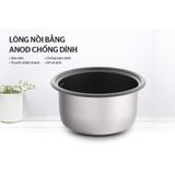 Nồi cơm điện 1.8L SUNHOUSE SHD8133