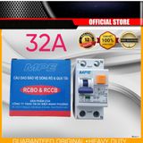 Chống giật , chống quá tải MPE 40A, 32A, 63A RCBO & RCCB