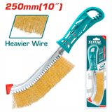  Bàn chải thép đồng TOTAL THT92102 , INGCO HWB02250 250mm , đánh sét 