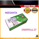 Ổ cắm điện 3 lổ có kẹp chống giản Liên Minh / NEESANTA