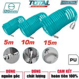 Ống khí nén, dây khí nén , Dây hơi 5M ,10M ,15M TOTAL THT11051-3 , THT11101-3 , THT11151-3
