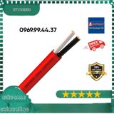 Dây điện Daphaco đôi dẹp 2 lớp vỏ 2x1.5 ( bán theo mét) - màu ngẫu nhiên