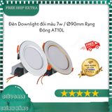 Đèn LED âm trần đổi màu 7w / Ø90mm Rạng Đông - Downlight AT10L
