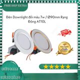  Đèn LED âm trần đổi màu 7w / Ø90mm Rạng Đông - Downlight AT10L 