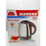 Ấm siêu tốc, ca nấu nước , bình siêu tốc Inox 2L Kim Cương KC-IAT