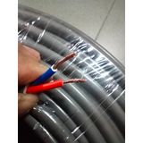 Dây điện Daphaco Xám 2 lớp vỏ 2x2.5 ( bán theo mét)