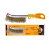 Bàn chải thép đồng TOTAL THT92102 , INGCO HWB02250 250mm , đánh sét
