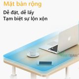  Bàn Làm Việc Chân Sắt Mặt Gỗ Đẹp 