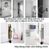  Chốt Chặn Cửa Thông Minh 2 Chiều Chống Va Đập Chất Liệu Hợp Kim Giữ Cửa An Toàn Cho Bé Dài 10cm 15cm 