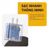  Bộ Củ Cáp Sạc Nhanh PD 20W  Không Nóng Máy Sạc Nhanh An Toàn Dành Cho Tín Đồ Apple 