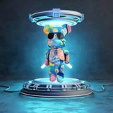  Loa Bluetooth Gấu Bearbrick B5+ Nghe Nhạc Cực Hay 