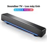  Loa Máy Tính SADA V-196 Hỗ Trợ Đèn Led, Âm Thanh Siêu Trầm 