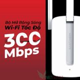  Mercusys MW300RE – Bộ Mở Rộng Sóng Wifi Tốc Độ 300Mbps 