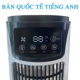  Quạt Phun Sương Mini Để Bàn Điều Hòa Tạo Ẩm Cho Không Khí Với 6 CHẾ ĐỘ LÀM MÁT, Màn Hình Led,Dung Tích Lớn 