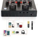  Sound Card thu âm V8 Bản tiếng Anh có Bluetooth 