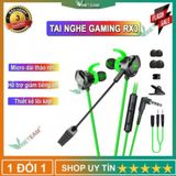  Tai nghe gaming XMOWI RX3 2 mic đàm thoại khử ồn cực tốt 