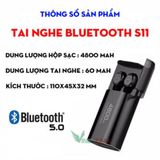  Tai nghe Bluetooth 5.0 TWS S11 Chống Nước IPX5 