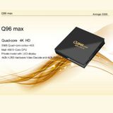  Android Tivi Box Q96 MAX 2.4G Android 11  Buetooth 5.0 CPU S905 4GB+64GB 4K HD Hỗ Trợ Youtube 