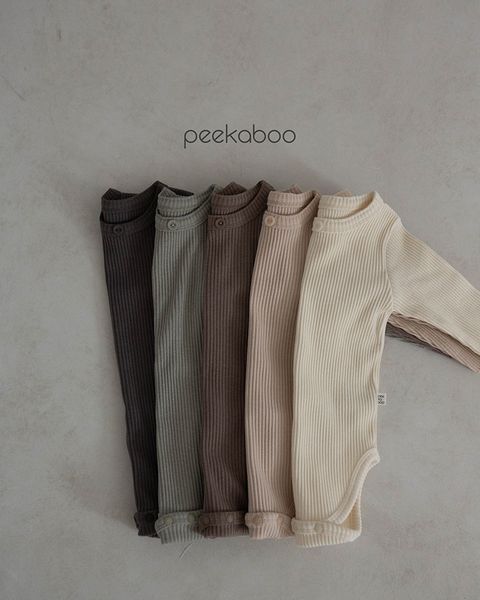  |Peekaboo| Bộ suit cúc đũng Daon (không quần) D23-011 