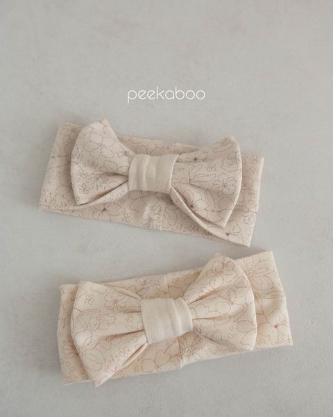  |Peekaboo| Nơ Turban Daffodil P23-016 