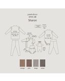  [Peekaboo] Bộ body suit Sharon kèm quần T23-048 